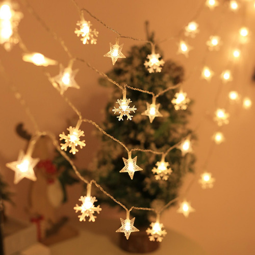 Adorno Cálido Decoración Lámpara De Cadena Para Fiesta