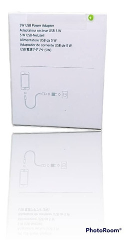Cargador iPhone Cubo Apple Original Blanco Nuevo Importado