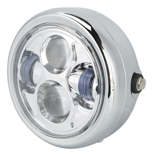 Faro Redondo De Motocicleta Retro Para Cg125 Gn125