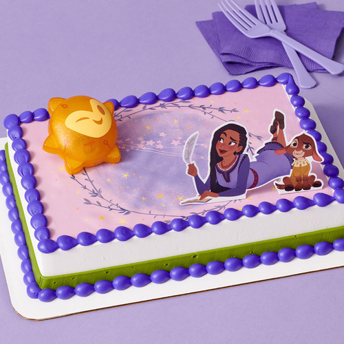 Set Decorativo Para Tartas Disney's Wish Shining Star Con As