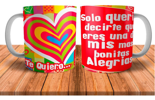 Tazas Dia Enamorados Amor Parejas Te Quiero