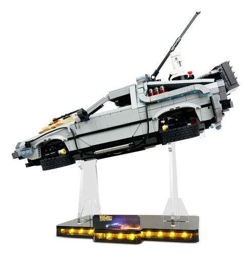 Light Up Acrylic Display Stand For Lego Back To The Futur...