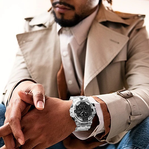 Imagen 7 de 9 de Reloj Casio G-shock Youth Ga-700ske-7 Skeleton