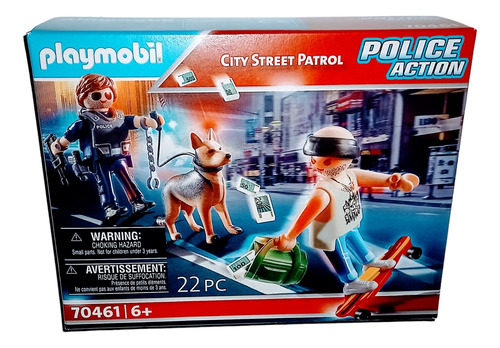 Playmobil 70461 Police Action Patrullaje En La Ciudad