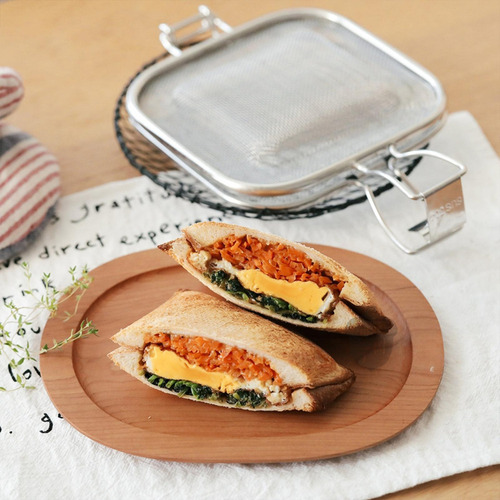 . Parrilla Sandwichera Sandwichera Panini Press De Acero