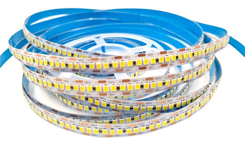 Fita Led 240led P/metro 3528 P/ Perfil 5m Branco Quente Cor da luz Branco-quente Tensão de operação 12V 110V/220V