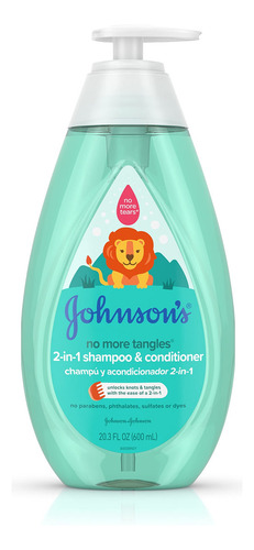 Johnson's No More Tangles Champu Y Acondicionador Desenredan