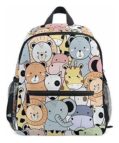Morral Para Niños - Panda Funny Animal Backpack For Kids Gir