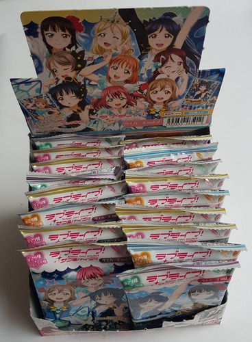 Lote De 16 Sobres De Love Live Sunshine Vol. 7 Bandai Wafer