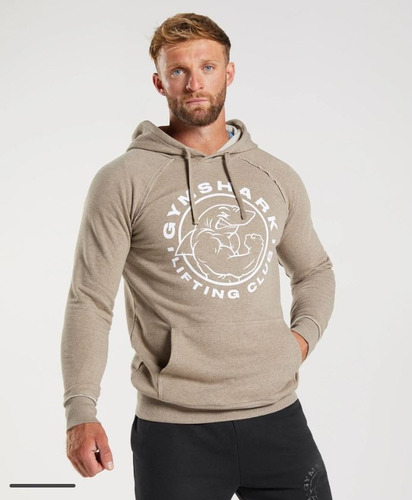 Gymshark Legacy Hoodie - Limestone Marl