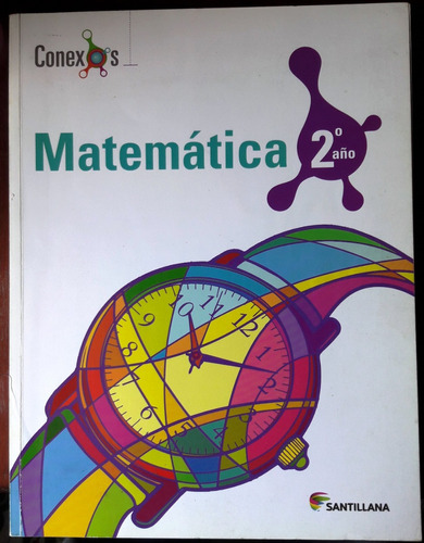 Libro Matemática 2do. Año (conexos) Usado