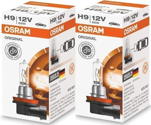 Bombillos Osram H9 65w Original Juego X2 Germany