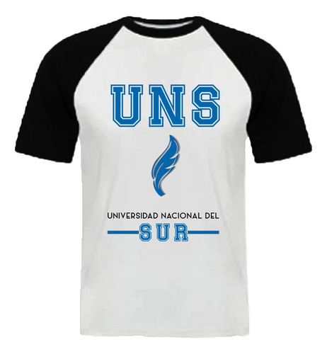 Remera Manga Ranglan Universidad Nacional Del Sur Uns