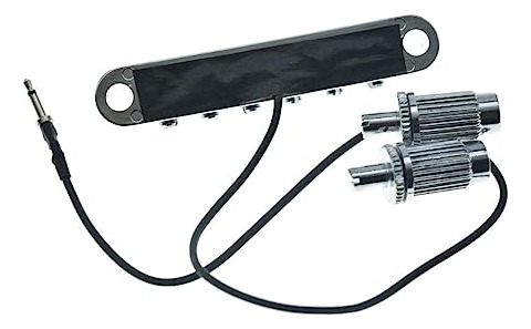 Puente Piezo Para Guitarra Lp Epi Les Paul/sg/es/dot Chrome