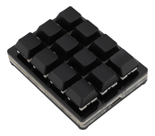 Teclado Mecánico Programable Con Una Sola Mano Para Juegos D