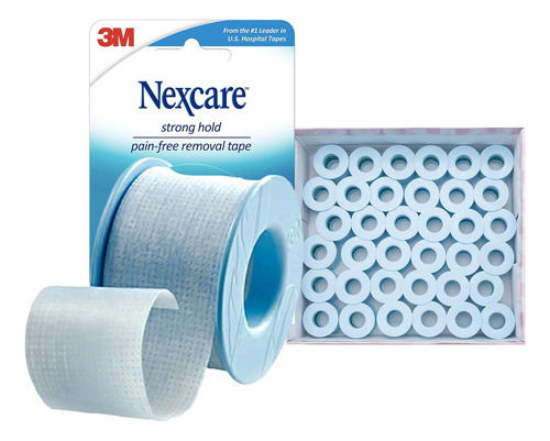 Cinta Nexcare 3m Mayor Adhesión 25.4 Mm X 3.65 M - Pack 36pz