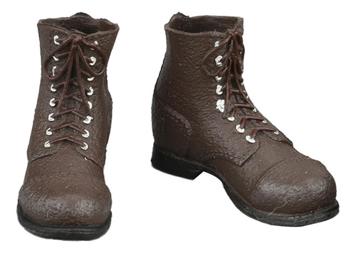 Figura A Escala 1/12 Zapatos Botas Disfraz Decoración De
