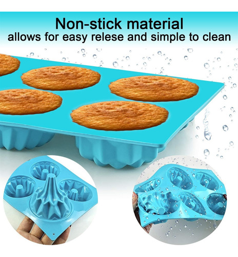 Mini Molde Para Tartas Moldes Antiadherentes