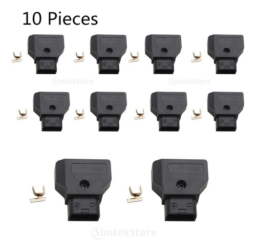 10pcs Conector De Artículo De Conector De Alimentación