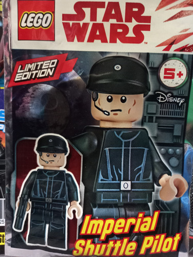 Star Wars, Lego Revista C/minifigura Imperial Shuttle