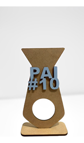 Kit 50 Lembrancinha Porta Bombom Dia Dos Pais Gravata Mdf