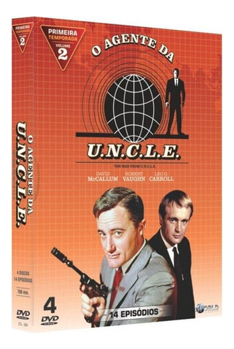 Dvd O Agente Da Uncle Primeira Temporada Volume 2 4 Discos