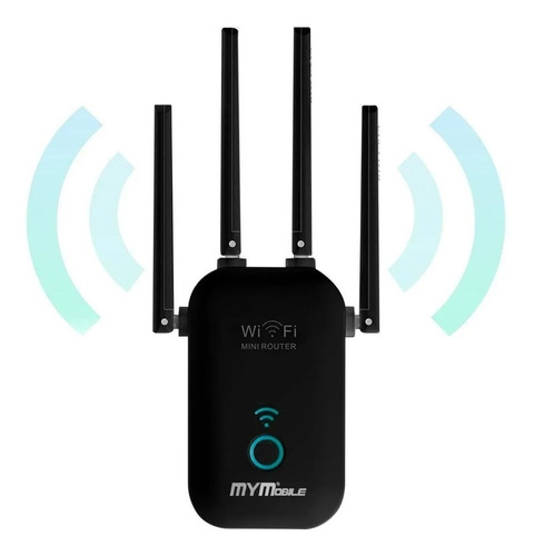 Repetidor Wifi Rompe Muros De 1200mbps 4 Antenas Router