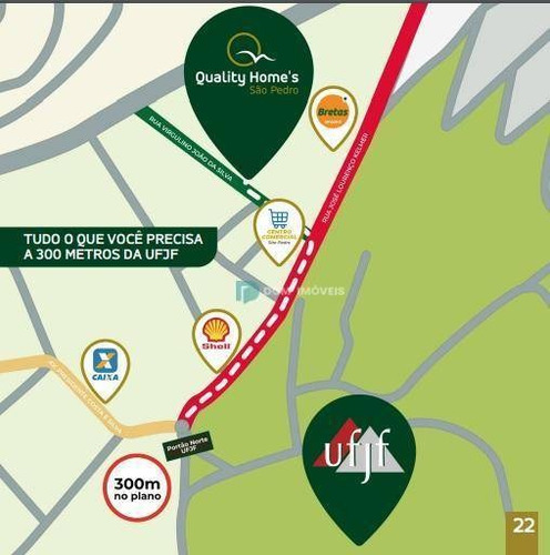 Imagem 10 de 10 de Apartamento Com 2 Dormitórios À Venda, 80 M² Por R$ 340.900,00 - São Pedro - Juiz De Fora/mg - Ap1080