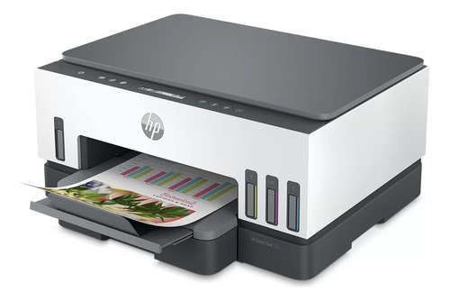 Impressora Hp Multifuncional 724 Colorida Usb Wi-fi- Bivolt