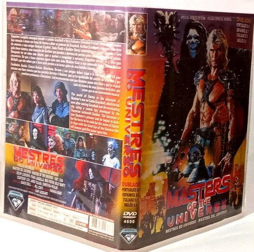 Dvd He-man, Mestres Do Universo 1987-novo-original