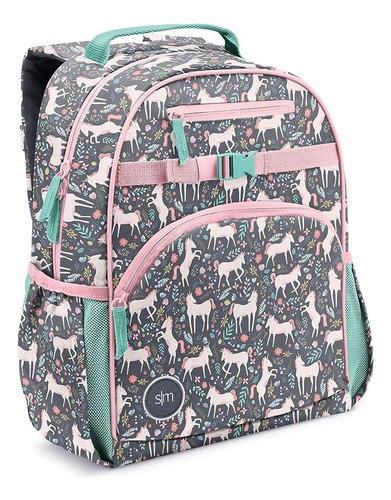 Simple Modern Fletcher - Unicorn Mochila Para Niñas, Medium