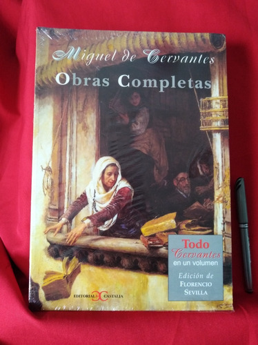 Obras Completas Miguel De Cervantes 1219 Pág. Formato Grande