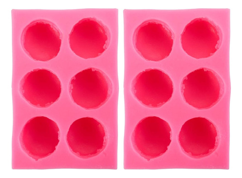 Hpaquete 2 Moldes Para Macarrones 3d De 6 Cavidades