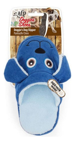 Afp Doggies Pantufla Perro Juguete Para Morder. Np Color Azul Diseño Perro Cod: 847922034436