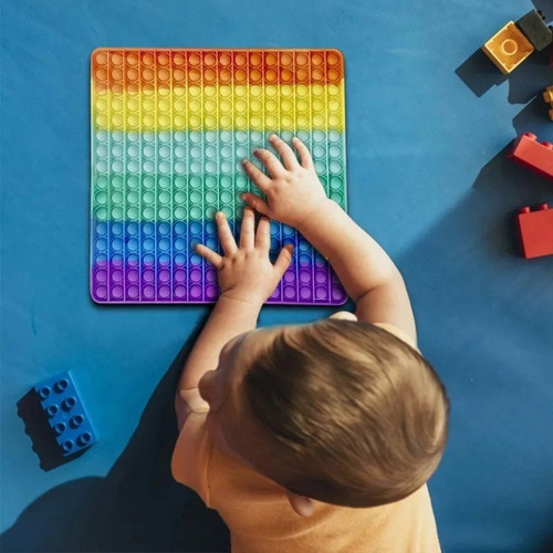 Juguete Giant Pop It Fidget Arc Para Aliviar El Estrés, 1 Un