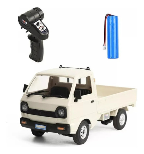 Mini Camión D12 1/16 2wd Rc Fit Wpl D12 Para Niños Pequeños