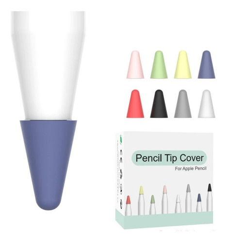 Capa Silicone P/ Ponta Caneta Apple Pencil Escrever Desenhar