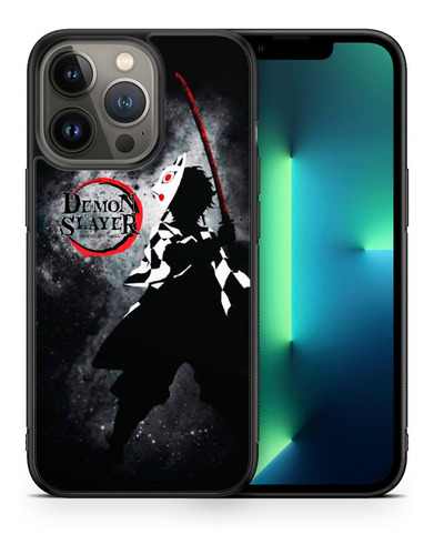 Funda Protectora Para iPhone Tanjiro Demon Slayer Tpu Case