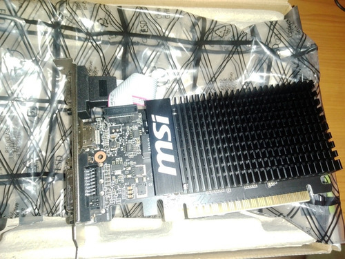Imagen 2 de 3 de Tarjeta Gráfica Nvidia Gt 710 1gb Ddr3 Nueva