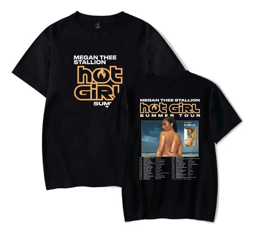 Playera Megan Thee Stallion Hot Girl Tour 2024