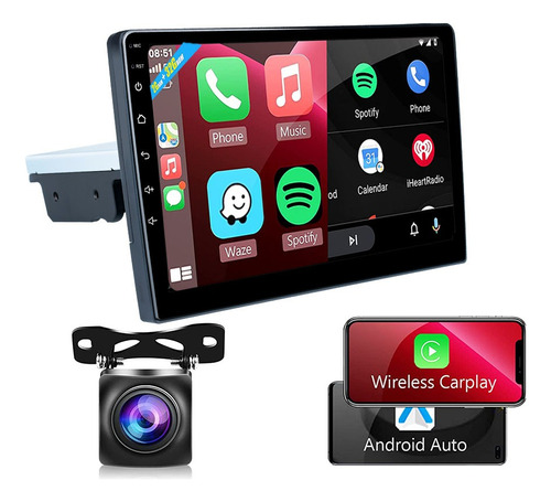 Estéreo De Coche, 1din 9 Pulgadas Android ,2+32g,gps,con Ahd