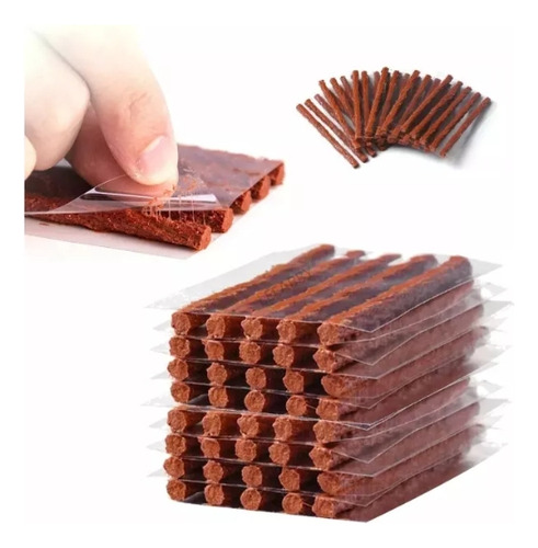 Caja 50 Tiras Parche String Reparación De Llantas Halnziye
