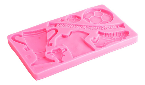 Moldes De Silicona Para Fondant Para Trofeos De Fútbol, Ropa