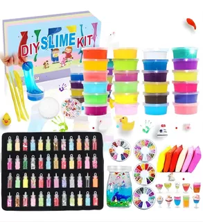 Kit De Slime Para Niños, Niñas, 108 Piezas