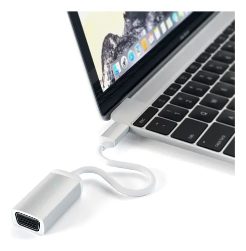 Adaptador Usb C A Vga Satechi Thunderbolt 3/4 Para Monitor 1
