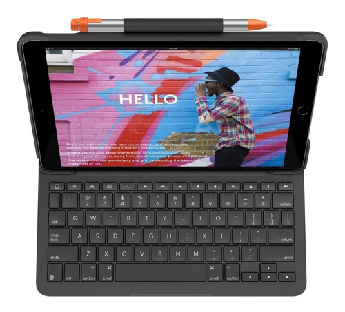 Imagen 4 de 12 de Folio Logitech Slim Folio Para iPad 10.2