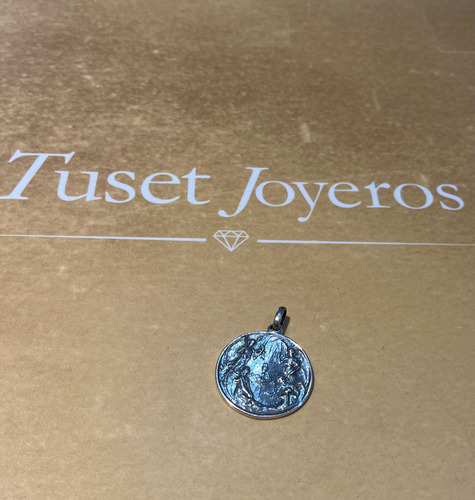 Dije Medalla Cuatro Arcángeles. Plata 925 Tuset Joyeros.