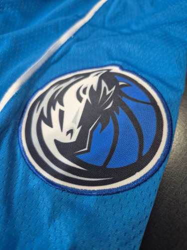 Short Bermuda Just Don Nba Básquet Dallas Mavericks Azul Acero Xxl