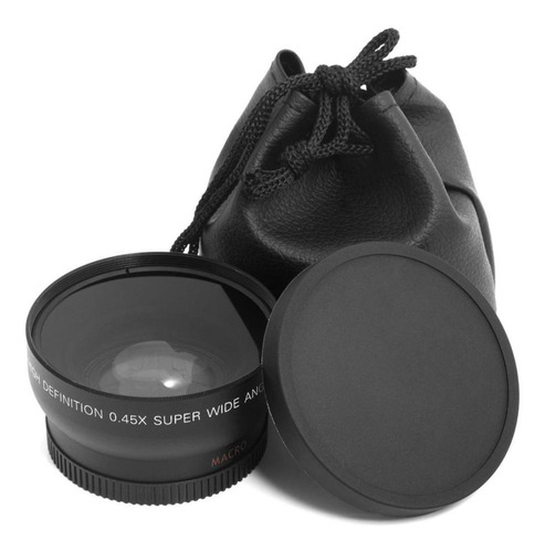 Imagem 1 de 5 de 55mm Macro Lente Grande Angular 0.45x Hd Sony Dslr A230 A350