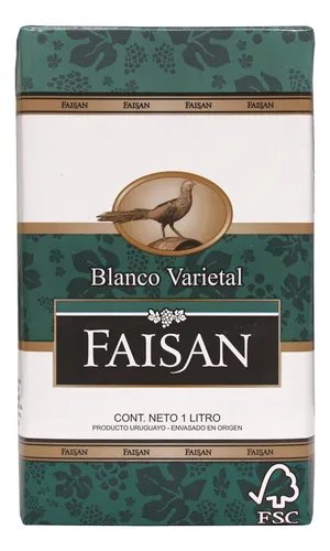 Vino Tetra Faisan Blanco 1 Lt